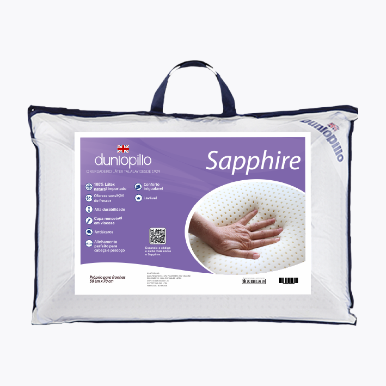 Travesseiro de Látex - Sapphire
